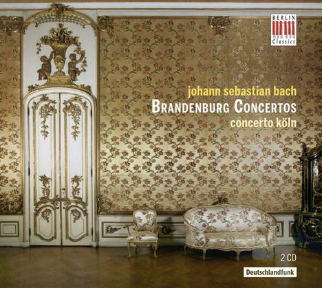 Johann Sebastian Bach (1685-1750): Brandenburgische Konzerte Nr.1-6, 2 CDs