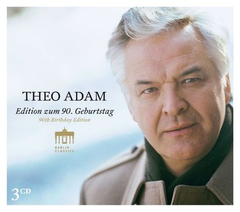 Theo Adam - Edition zum 90. Geburtstag, 3 CDs