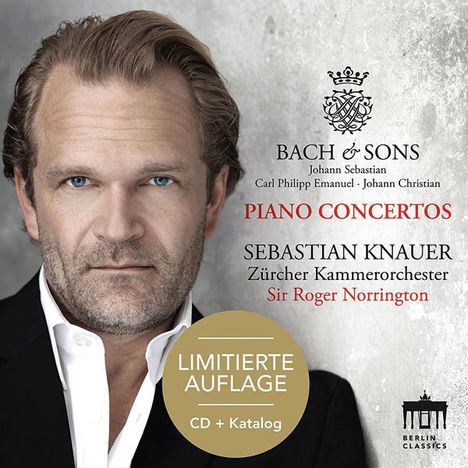 Sebastian Knauer - Bach &amp; Sons, CD