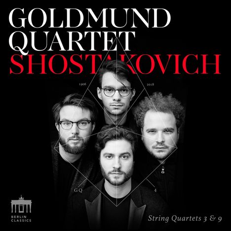 Dmitri Schostakowitsch (1906-1975): Streichquartette Nr.3 &amp; 9, CD