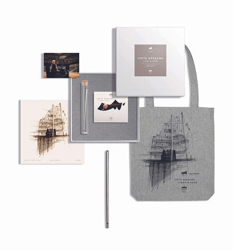 Iveta Apkalna - Light &amp; Dark (Limitierte Deluxe-Edition mit Orgelpfeife, Leinentasche, Reprint &amp; Autogrammkarte), CD