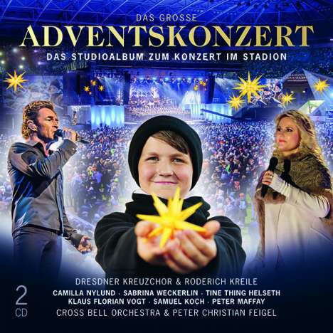 Dresdner Kreuzchor - Das große Adventskonzert (Studioalbum zum Konzert im Stadion), 2 CDs
