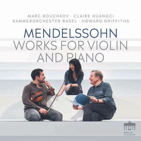 Felix Mendelssohn Bartholdy (1809-1847): Konzert d-moll für Violine,Klavier,Orchester, CD