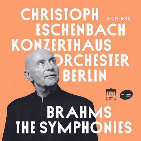 Johannes Brahms (1833-1897): Symphonien Nr.1-4, 4 CDs