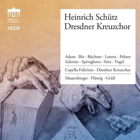 Heinrich Schütz (1585-1672): Geistliche Werke mit dem Dresdner Kreuzchor, 10 CDs