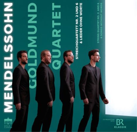 Felix Mendelssohn Bartholdy (1809-1847): Streichquartette Nr.2 &amp; 6 (opp.13 &amp; 80), CD