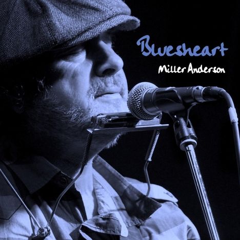 Miller Anderson: Bluesheart (180g) (Limited Numbered Edition) (Blue Vinyl), LP