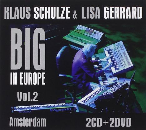 Klaus Schulze &amp; Lisa Gerrard: Big In Europe Vol. 2: Amsterdam 2009 (2 CD + 2 DVD), 2 CDs und 2 DVDs