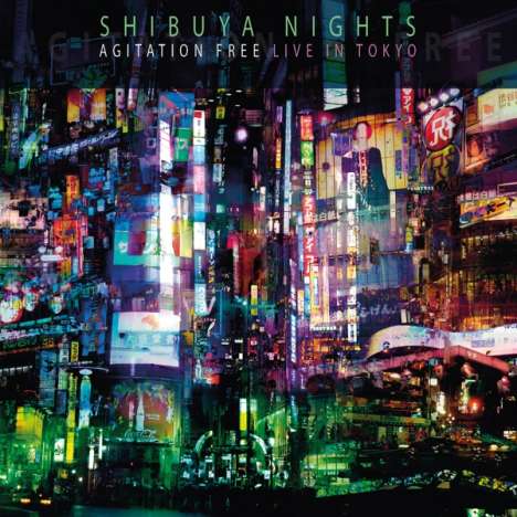 Agitation Free: Shibuya Nights - Live In Tokyo (Limited-Numbered-Edition) (Red/White Marbled Vinyl), 2 LPs