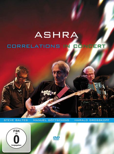 Ashra (Ash Ra Tempel): Correlations In Concert, DVD