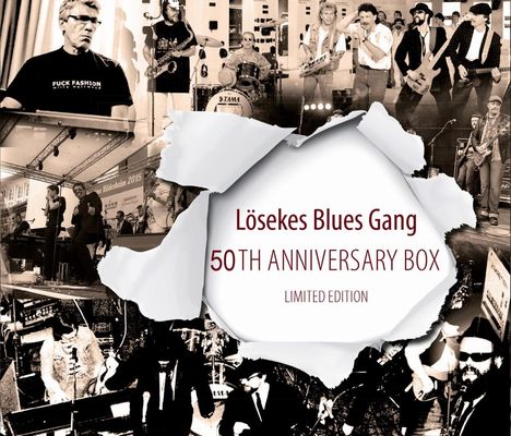 Lösekes Blues Gang: 50th Anniversary Box (Limited Edition), 6 CDs