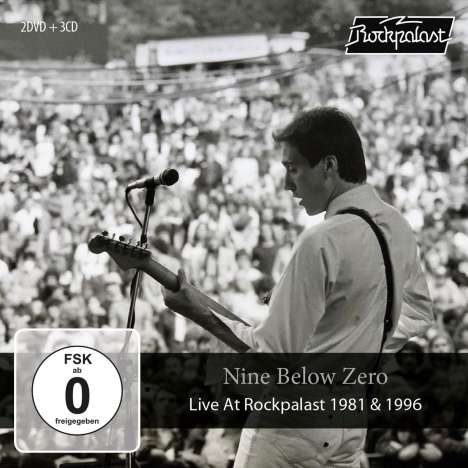 Nine Below Zero: Live At Rockpalast 1981 &amp; 1996 (3CD + 2DVD Box), 3 CDs und 2 DVDs