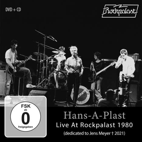 Hans-A-Plast: Live At Rockpalast 1980, 1 CD und 1 DVD