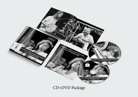 Andreas Vollenweider: Live At Rockpalast 1982, 1 CD und 1 DVD