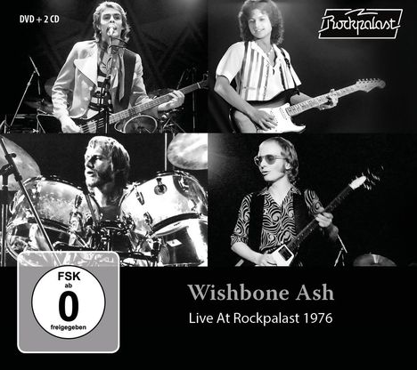 Wishbone Ash: Live at Rockpalast 1976, 2 CDs und 1 DVD