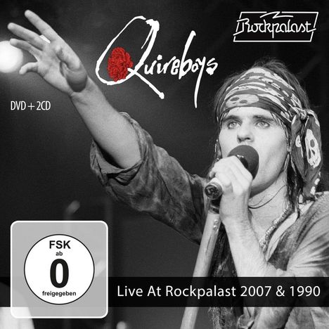 The Quireboys: Live at Rockpalast 2007 & 1990, 2 CDs und 1 DVD
