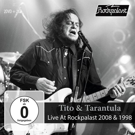 Tito &amp; Tarantula: Live At Rockpalast 2008 &amp; 1998 (Reissue), 3 CDs und 1 DVD