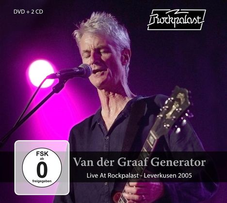 Van Der Graaf Generator: Live At Rockpalast - Leverkusen 2005, 2 CDs und 1 DVD