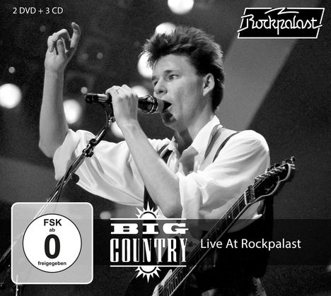 Big Country: Live At Rockpalast 1986 &amp; 1991, 3 CDs und 2 DVDs
