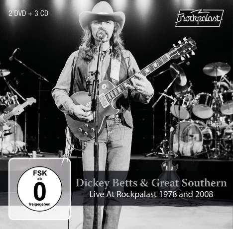 Dickey Betts: Live At Rockpalast 1978 And 2008, 3 CDs und 2 DVDs