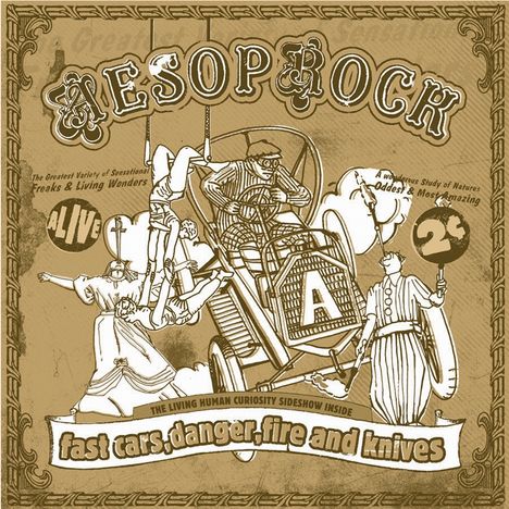 Aesop Rock: Fast Cars, Danger, Fire And Knives, CD