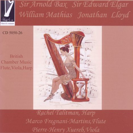 British Chamber Music for Flute,Viola and Harp, CD