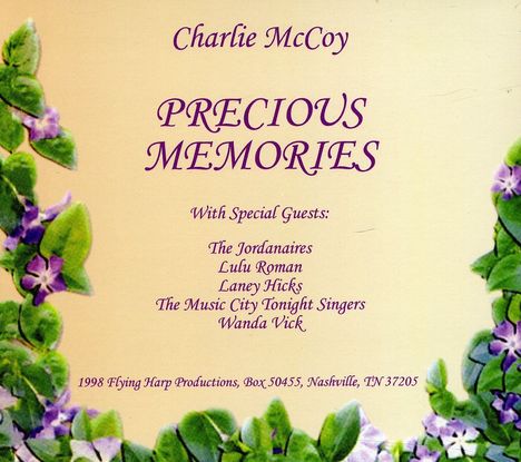 Charlie McCoy: Precious Memories, CD