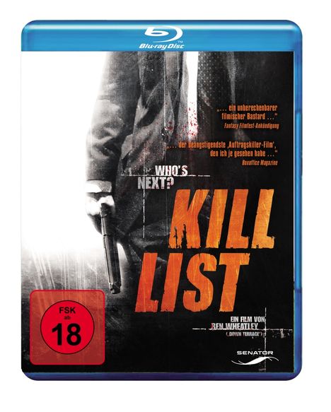Kill List (Blu-ray), Blu-ray Disc
