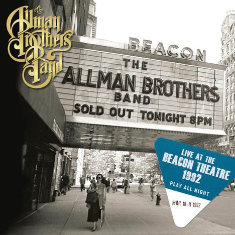 The Allman Brothers Band: Play All Night: Live At The Beacon Theatre 1992, 2 CDs