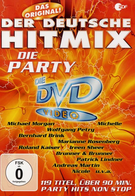 Der deutsche Hitmix:Die Party, DVD