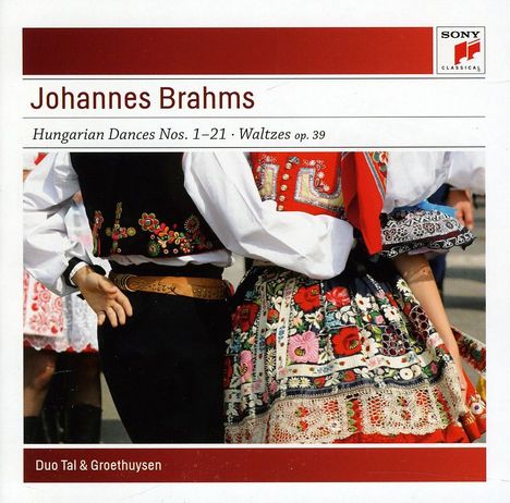 Johannes Brahms (1833-1897): Ungarische Tänze Nr.1-21, CD