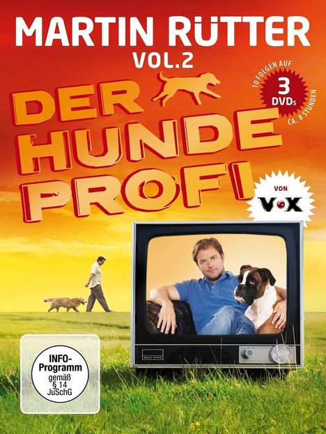 Martin Rütter - Der Hundeprofi Vol.2, 3 DVDs