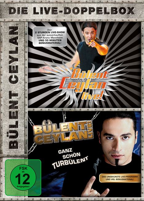 Bülent Ceylan: Live &amp; Ganz schön turbülent, 2 DVDs