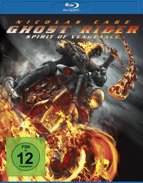 Ghost Rider - Spirit Of Vengeance (Blu-ray), Blu-ray Disc