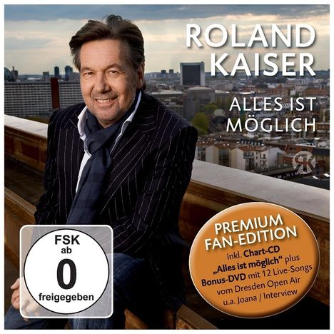 Roland Kaiser: Alles ist möglich (Premium Fan-Edition) (CD + DVD), 1 CD und 1 DVD