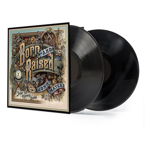 John Mayer: Born And Raised, 2 LPs und 1 CD