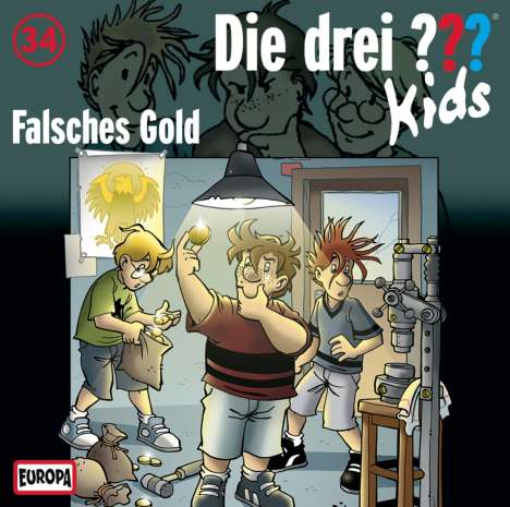 Die drei ??? Kids 34: Falsches Gold, CD