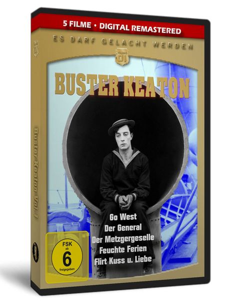 Buster Keaton: Es darf gelacht werden, DVD