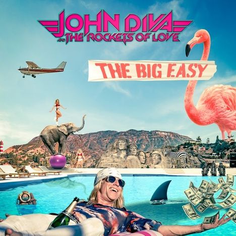John Diva &amp; The Rockets Of Love: The Big Easy (Pink Vinyl), LP