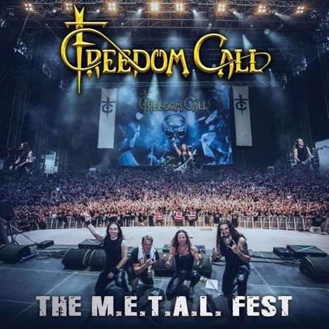 Freedom Call: The M.E.T.A.L.Fest, 1 CD und 1 DVD