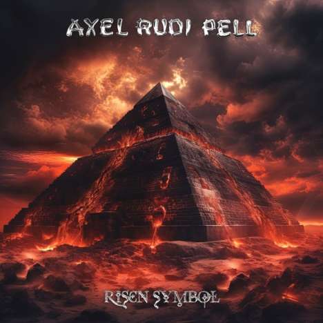 Axel Rudi Pell: Risen Symbol (Limited Deluxe Fanbox) (Orange &amp; Red Splatter Vinyl), 2 LPs und 1 CD