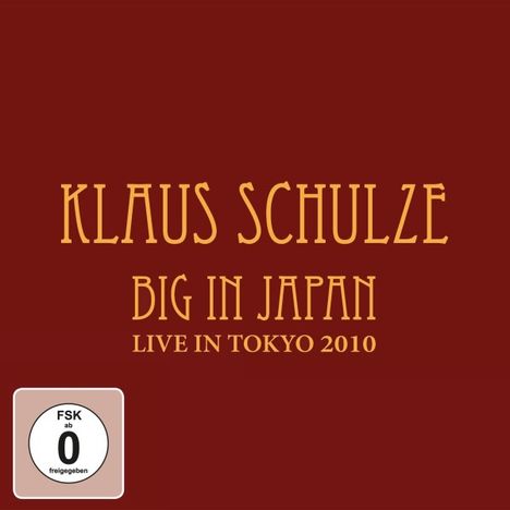 Klaus Schulze: Big In Japan (Live In Tokyo 2010) (European Version), 2 CDs und 1 DVD