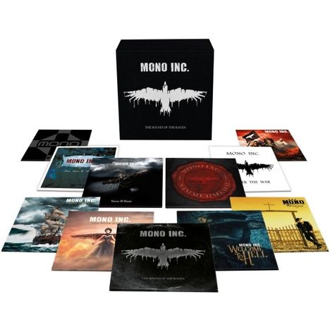 Mono Inc.: The Sound Of The Raven (Vinyl Komplettbox) (Limited Edition), 11 LPs