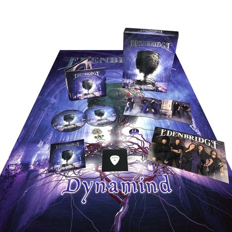 Edenbridge: Dynamind (Box Set), 2 CDs und 1 Merchandise