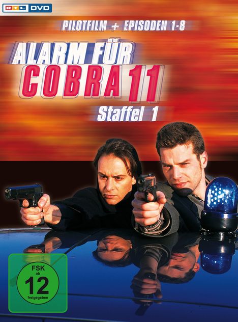 Alarm für Cobra 11 Staffel 1, 3 DVDs