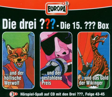 Die drei ??? - Die 15. Box, 3 CDs