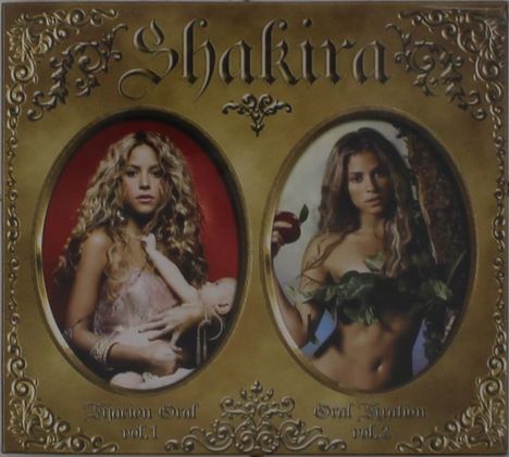 Shakira: Fijacion Oral Vol. 1 / Oral Fixation, 2 CDs und 1 DVD