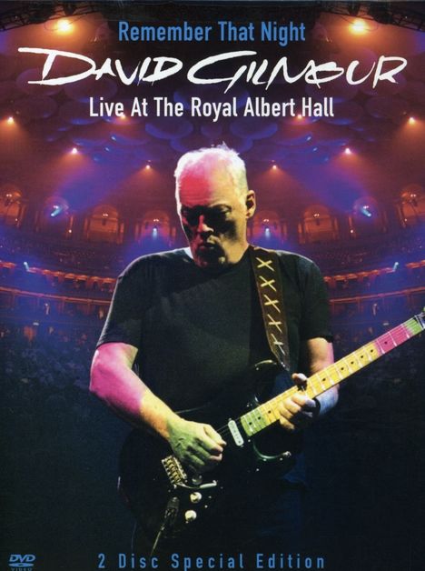 David Gilmour: Remember That Night: Live (Ländercode 1), 2 DVDs