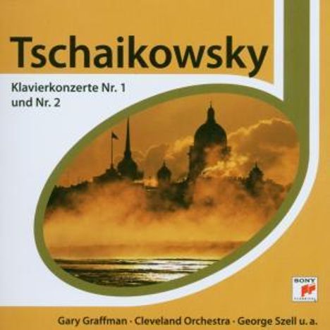 Peter Iljitsch Tschaikowsky (1840-1893): Klavierkonzerte Nr.1 &amp; 2, CD
