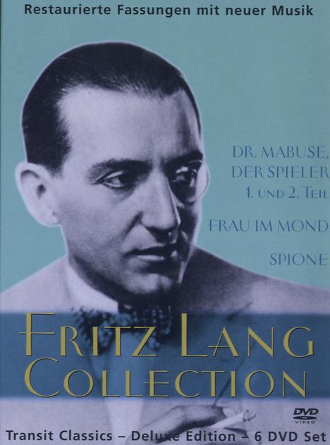 Fritz Lang Collection, 6 DVDs
